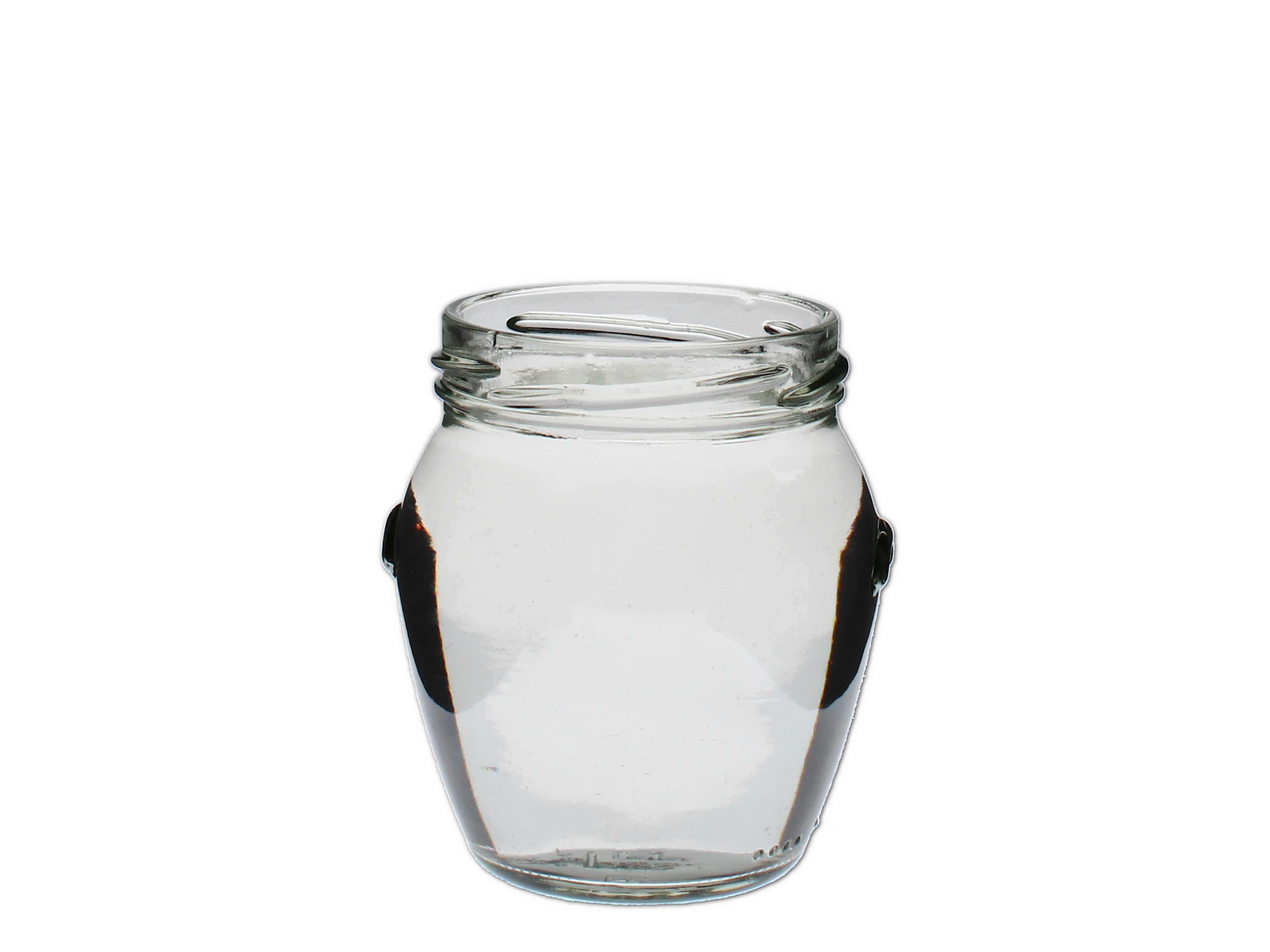    Schraubglass Orcio 212ml, weiss (TO63) - Abverkaufspreis