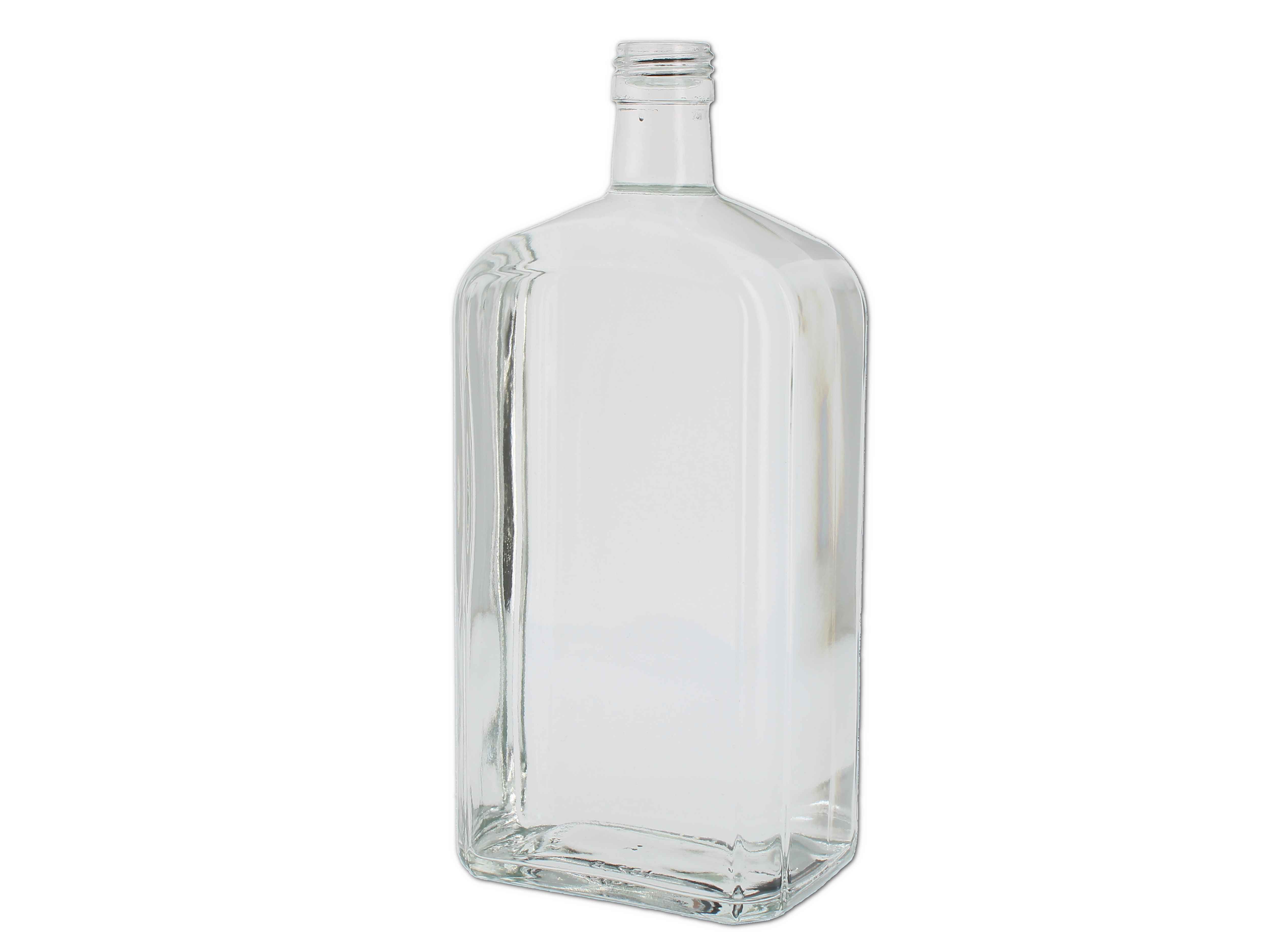    Formflasche weiß, Typ 318 (91318) - PP28 - 1000ml