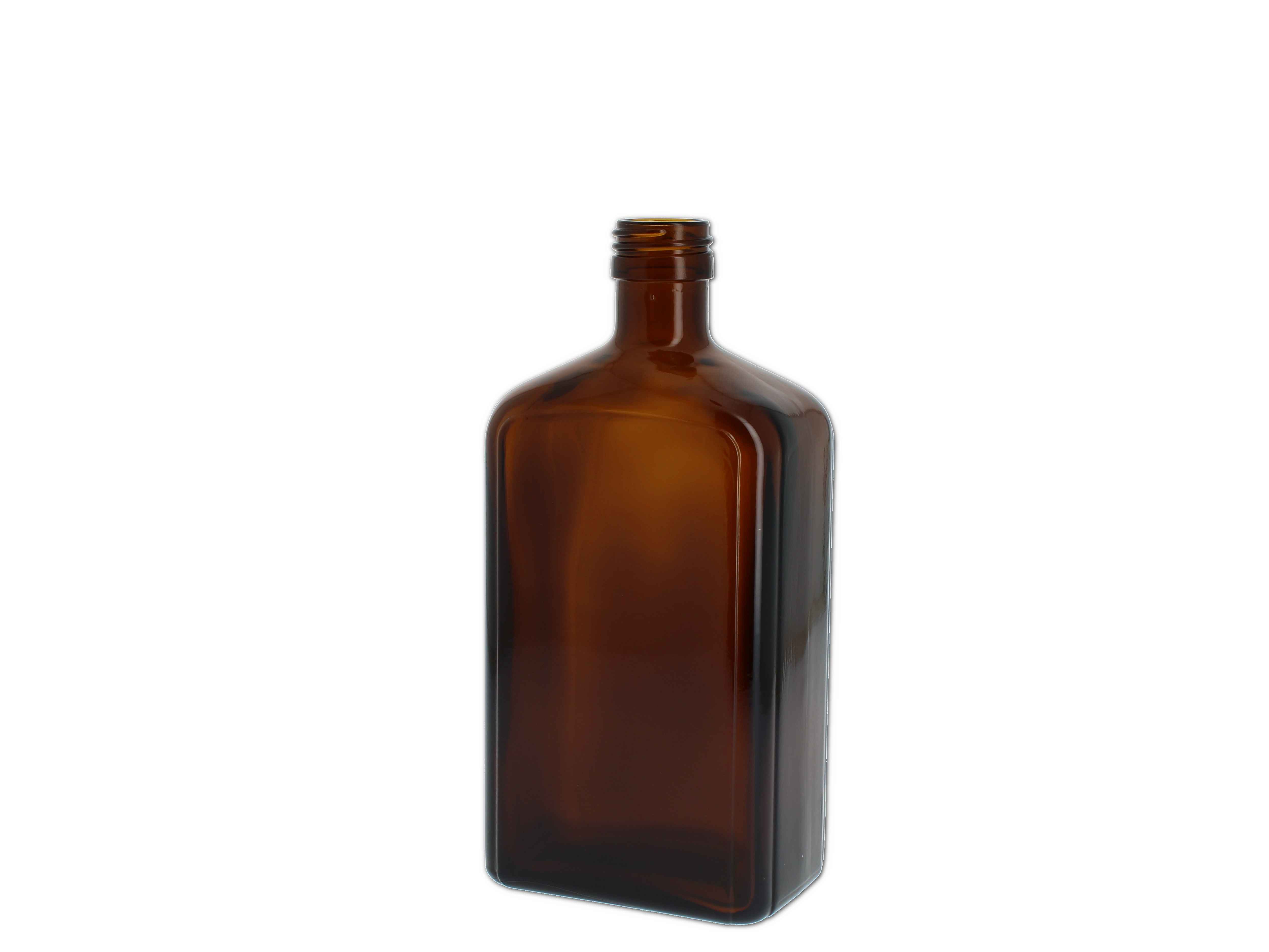    Formflasche braun, Typ 318 (91318) - PP28 - 500ml