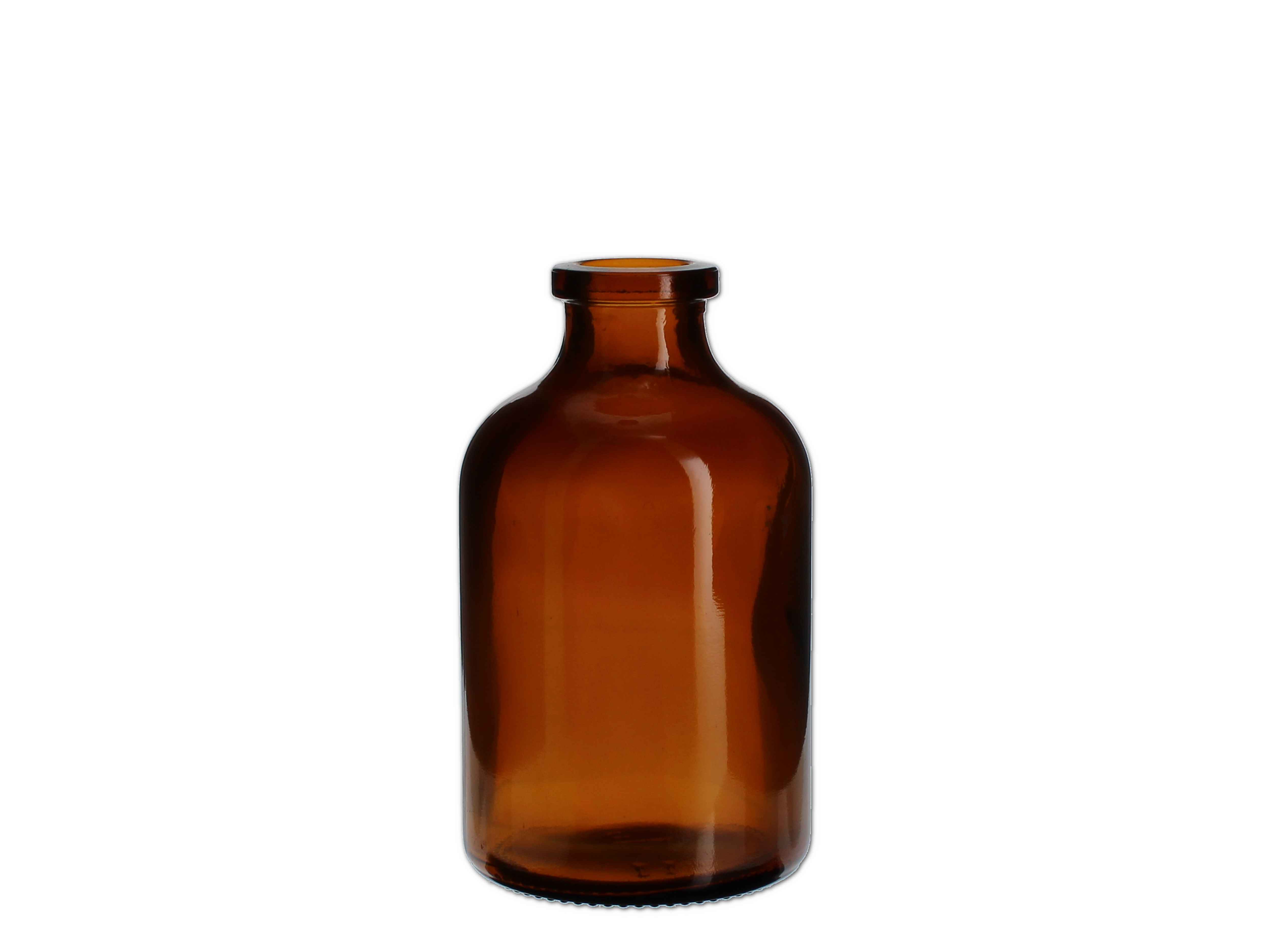 Impfstoff-Flasche braun (bauchig) - 50ml
