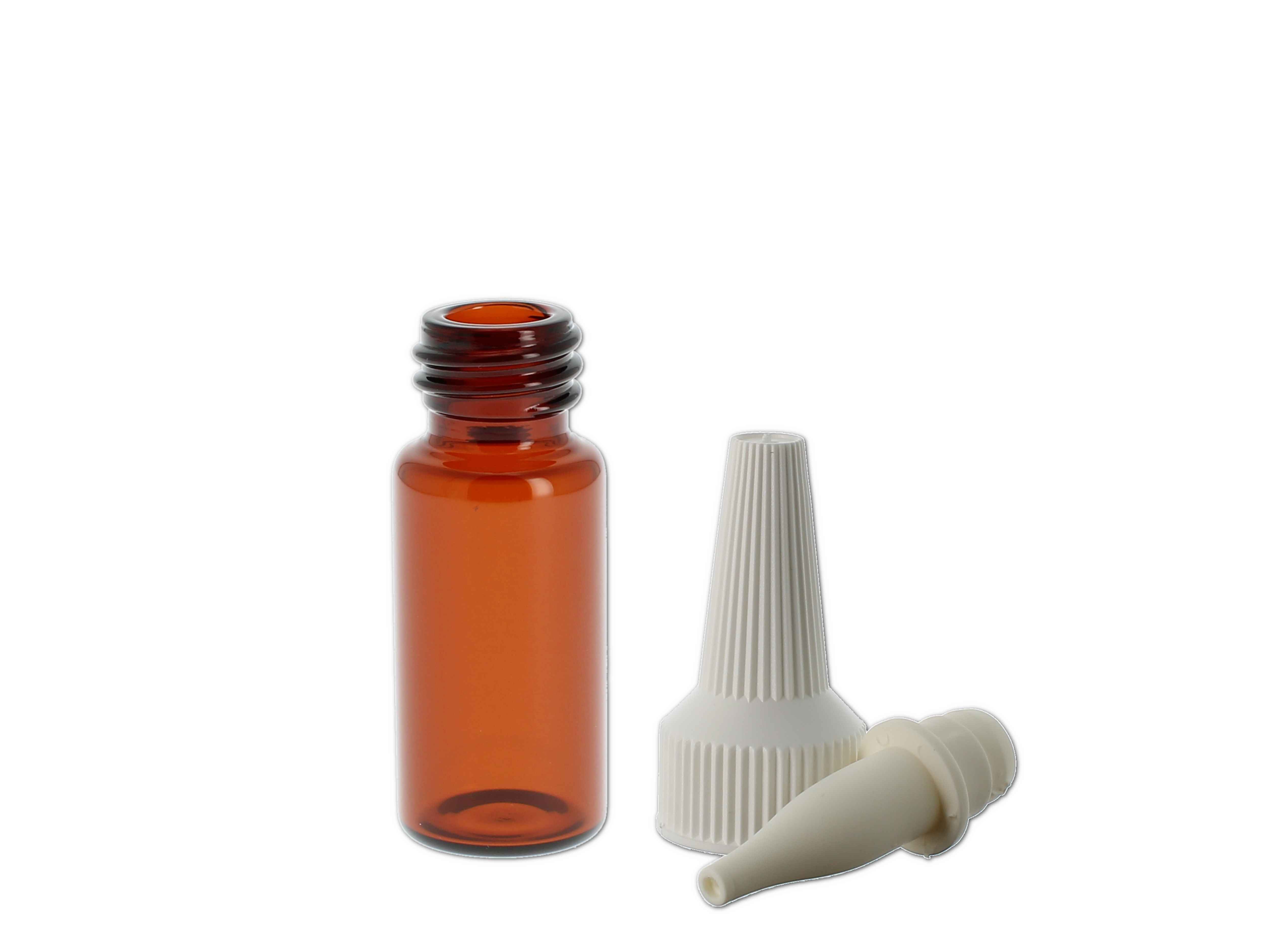    Augentropfen Flasche 10ml mit sterilem C-Tropfer, komplett 100 stk.