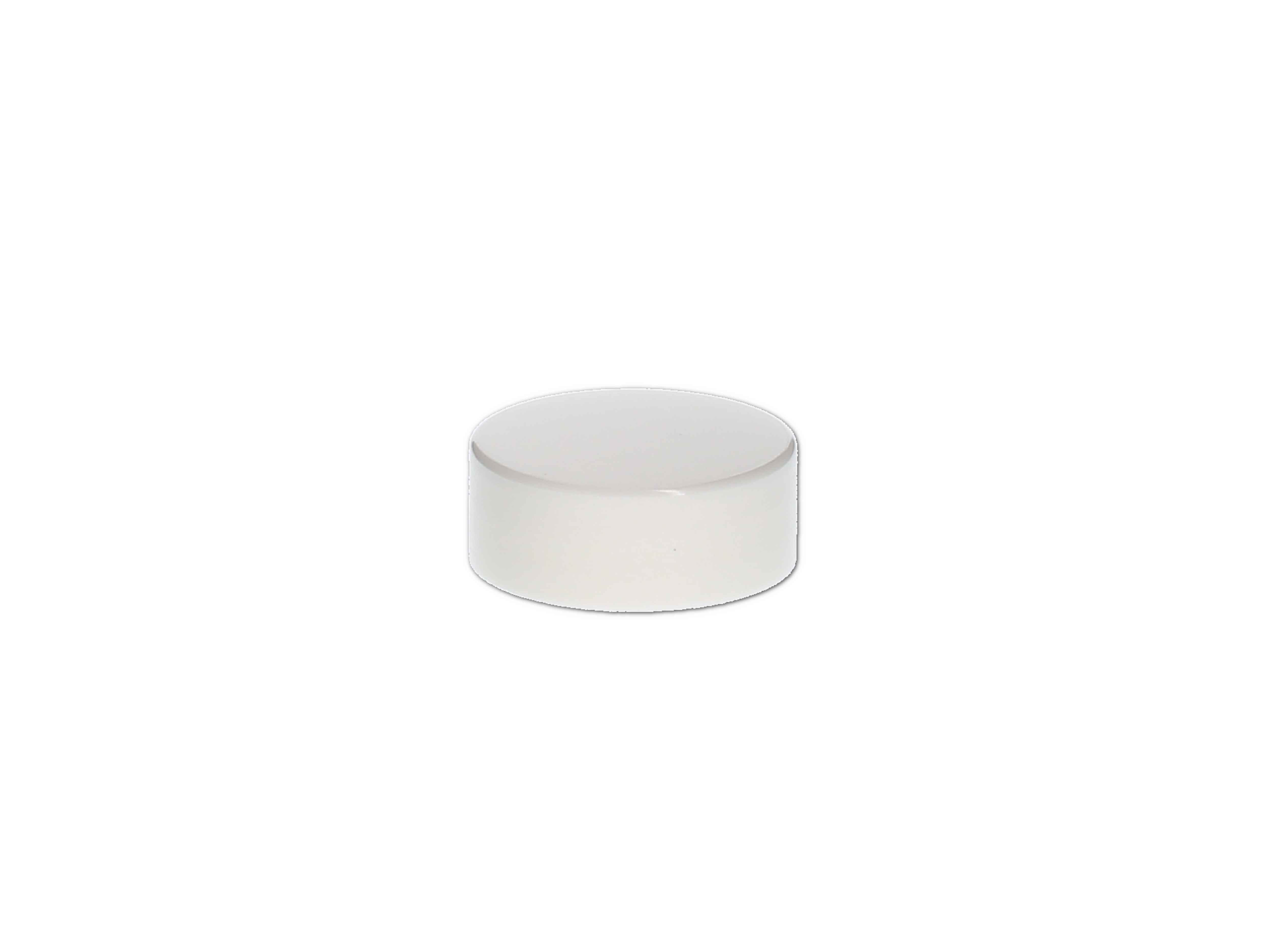 Deckel mit Einlage für Creme Tiegel 5ml / weiß