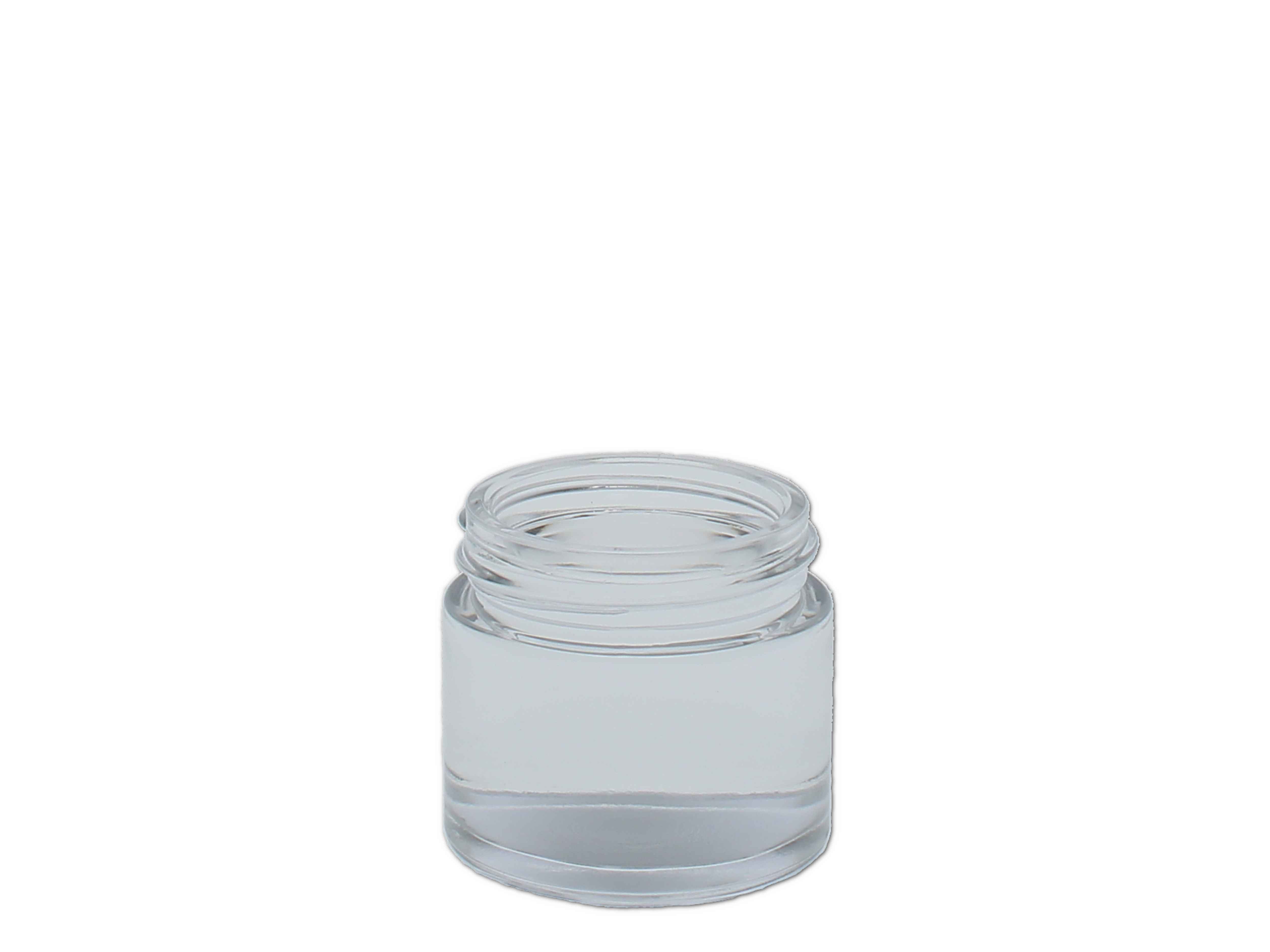 Creme Tiegel Glas, kristall 30ml