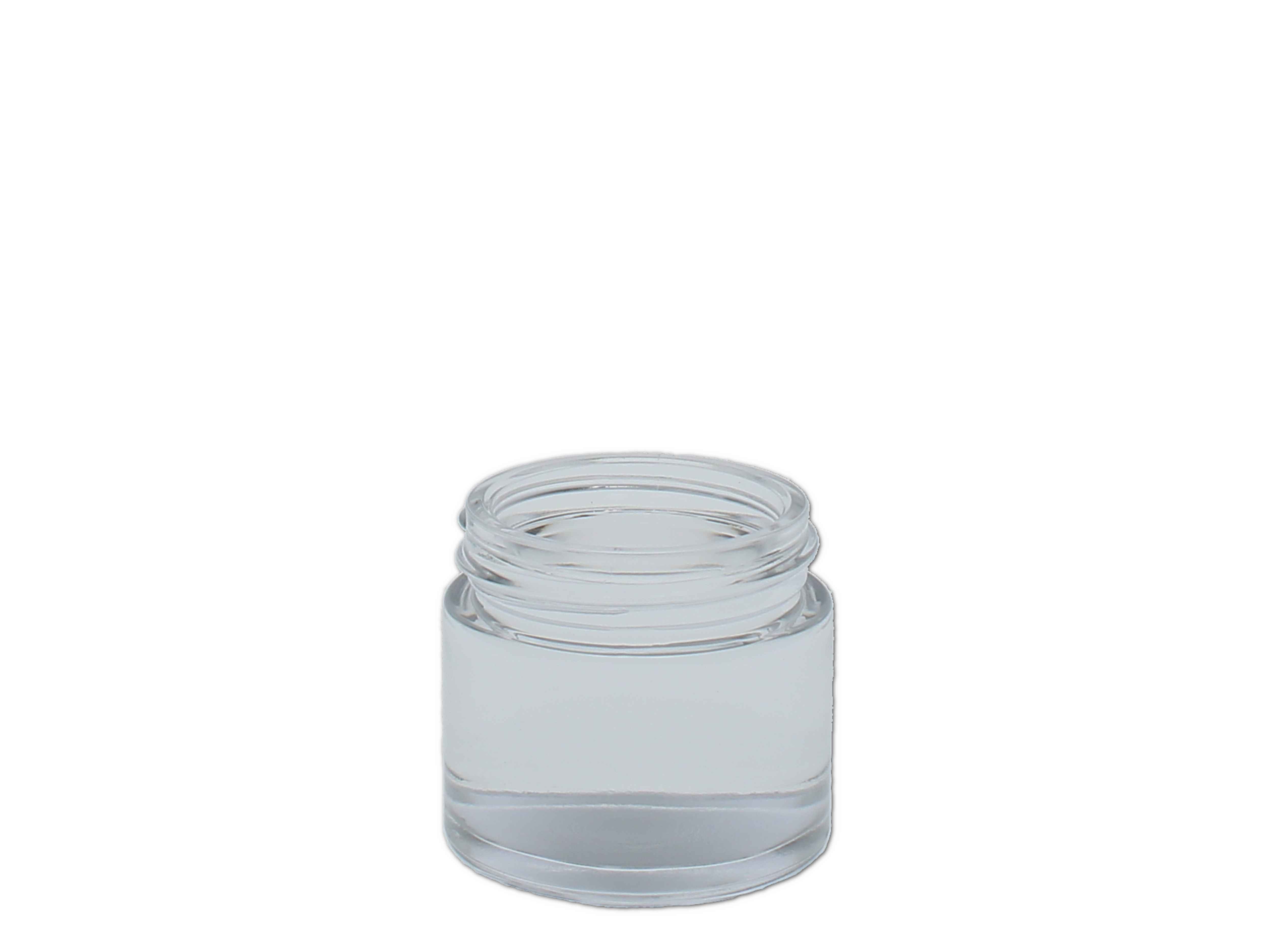    Creme Tiegel Glas, kristall 30ml