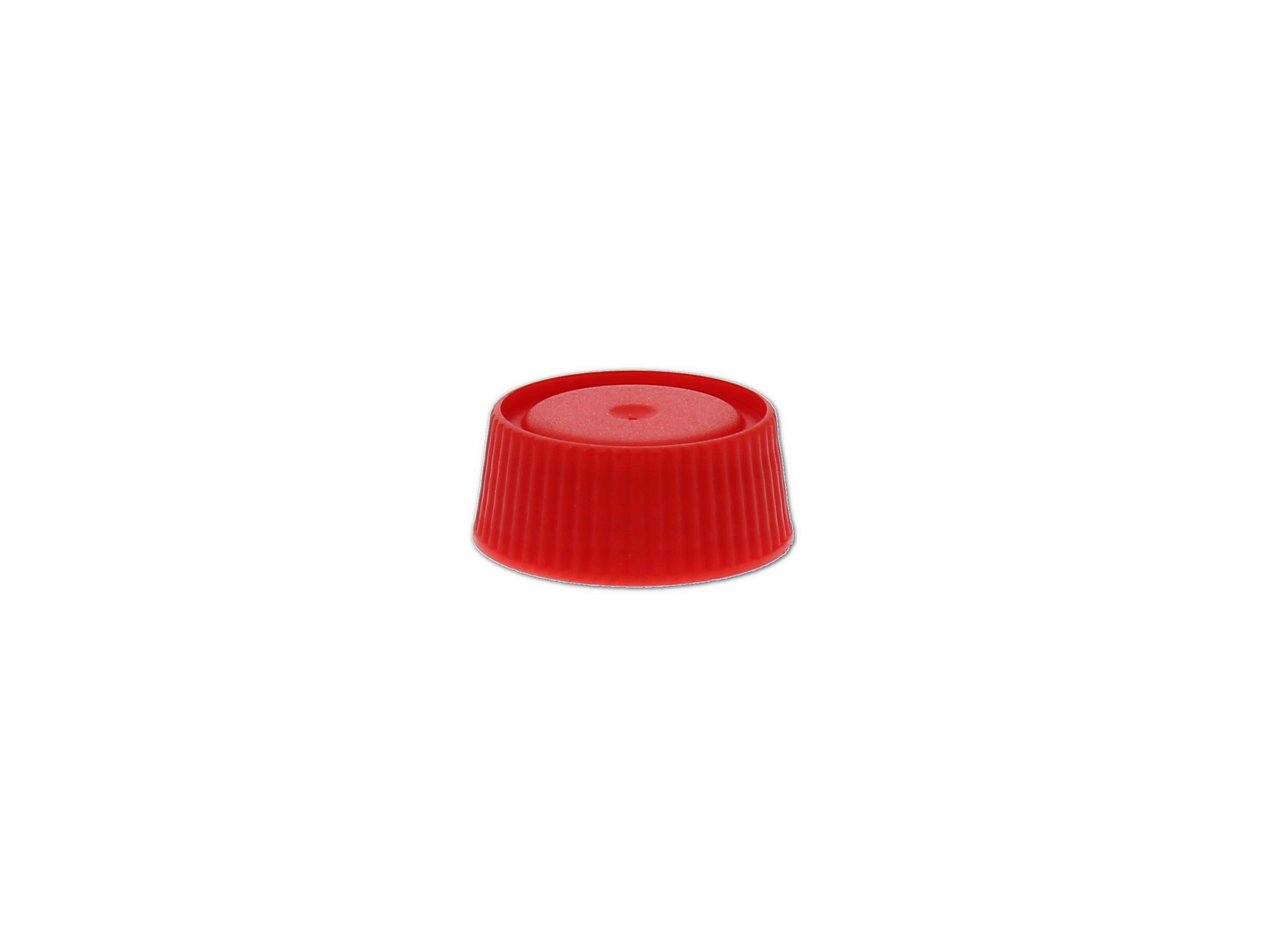 Verschluss DK rot für Kunststoff-Flasche rund, 250 - 1000ml