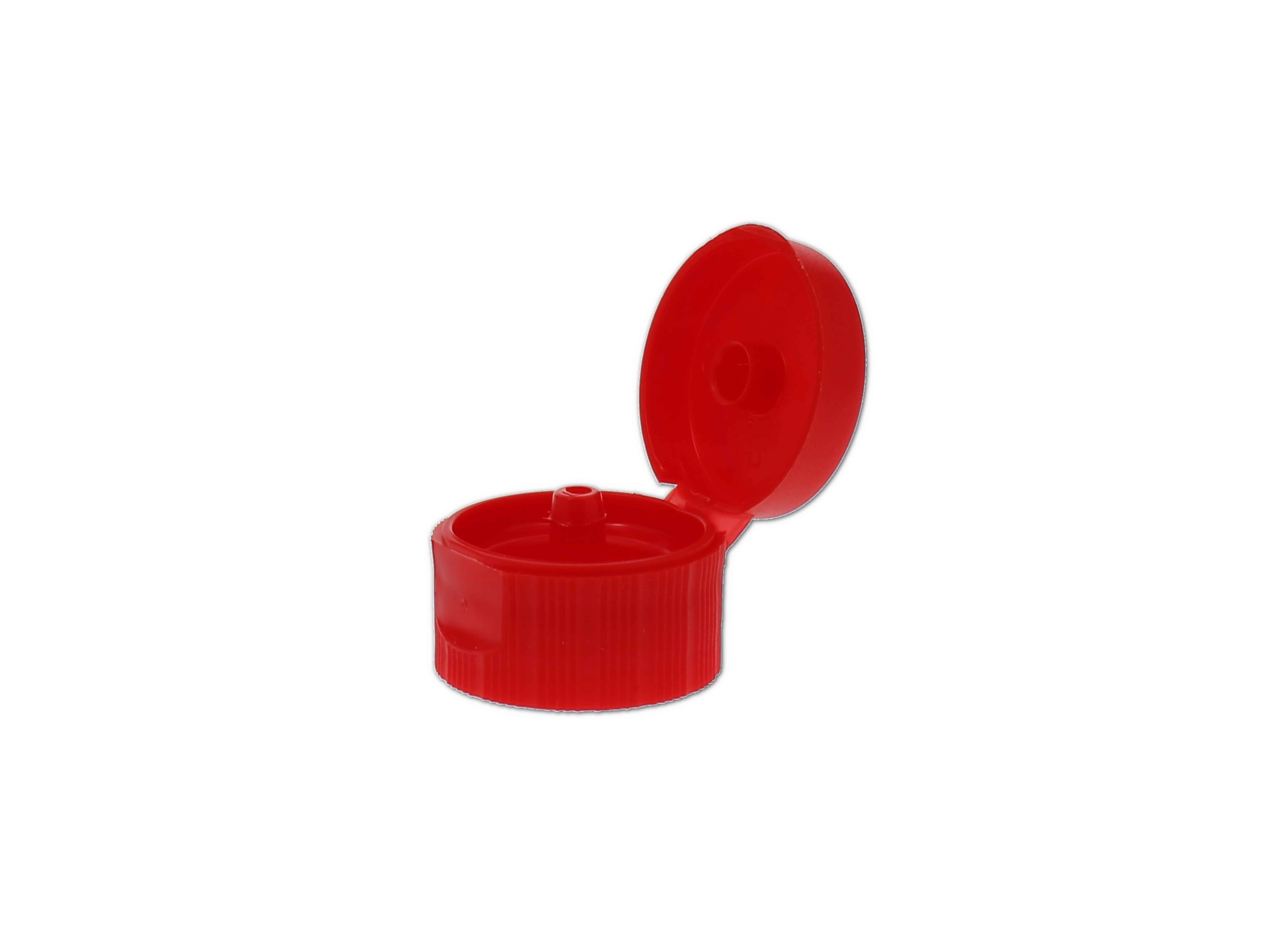 Verschluss Spritzkopf rot für Kunststoff-Flasche rund, 250 - 1000ml
