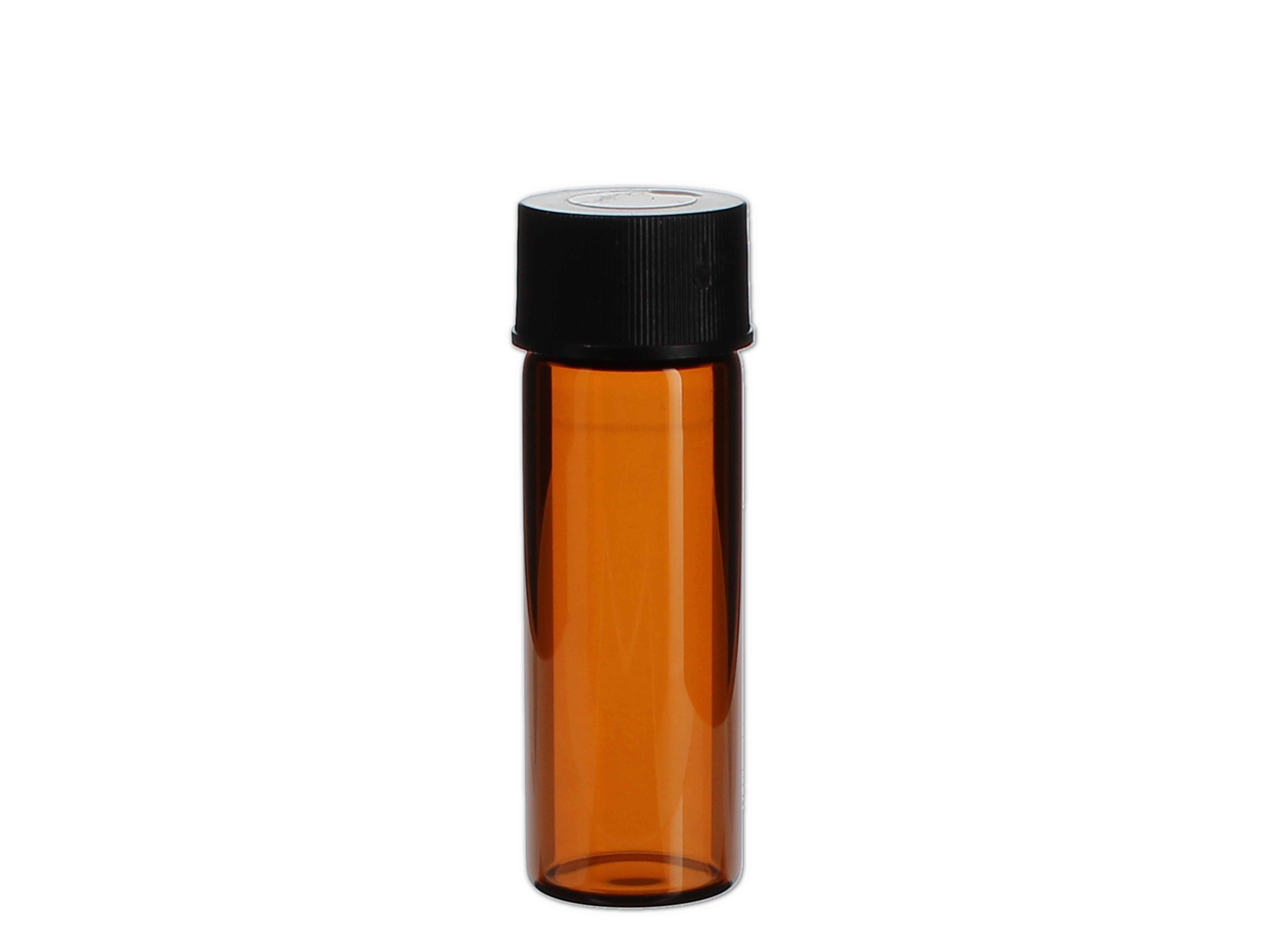    Phiole braun 4ml mit Versch. 47x14mm