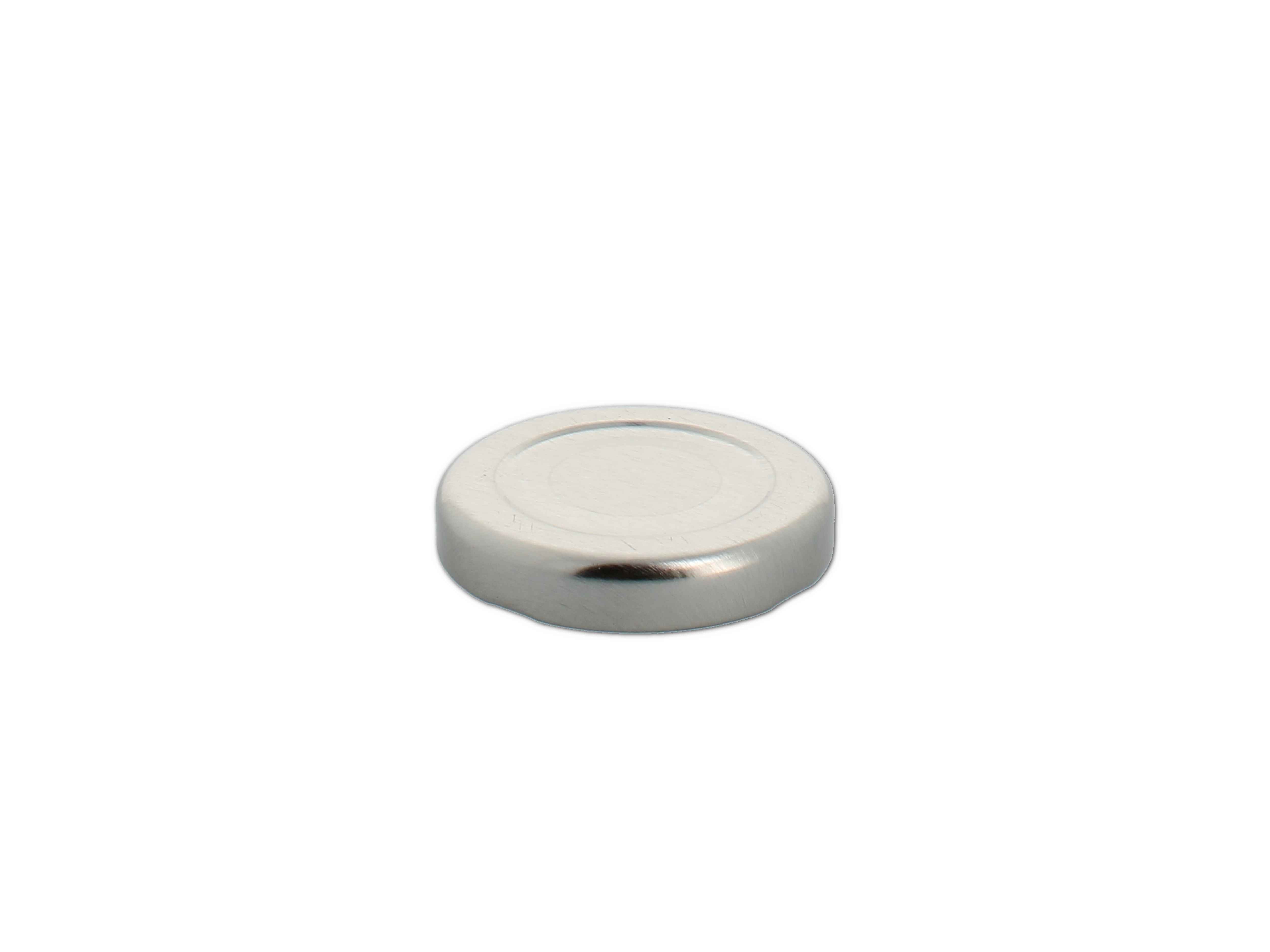    Metall Deckel TO43 silber