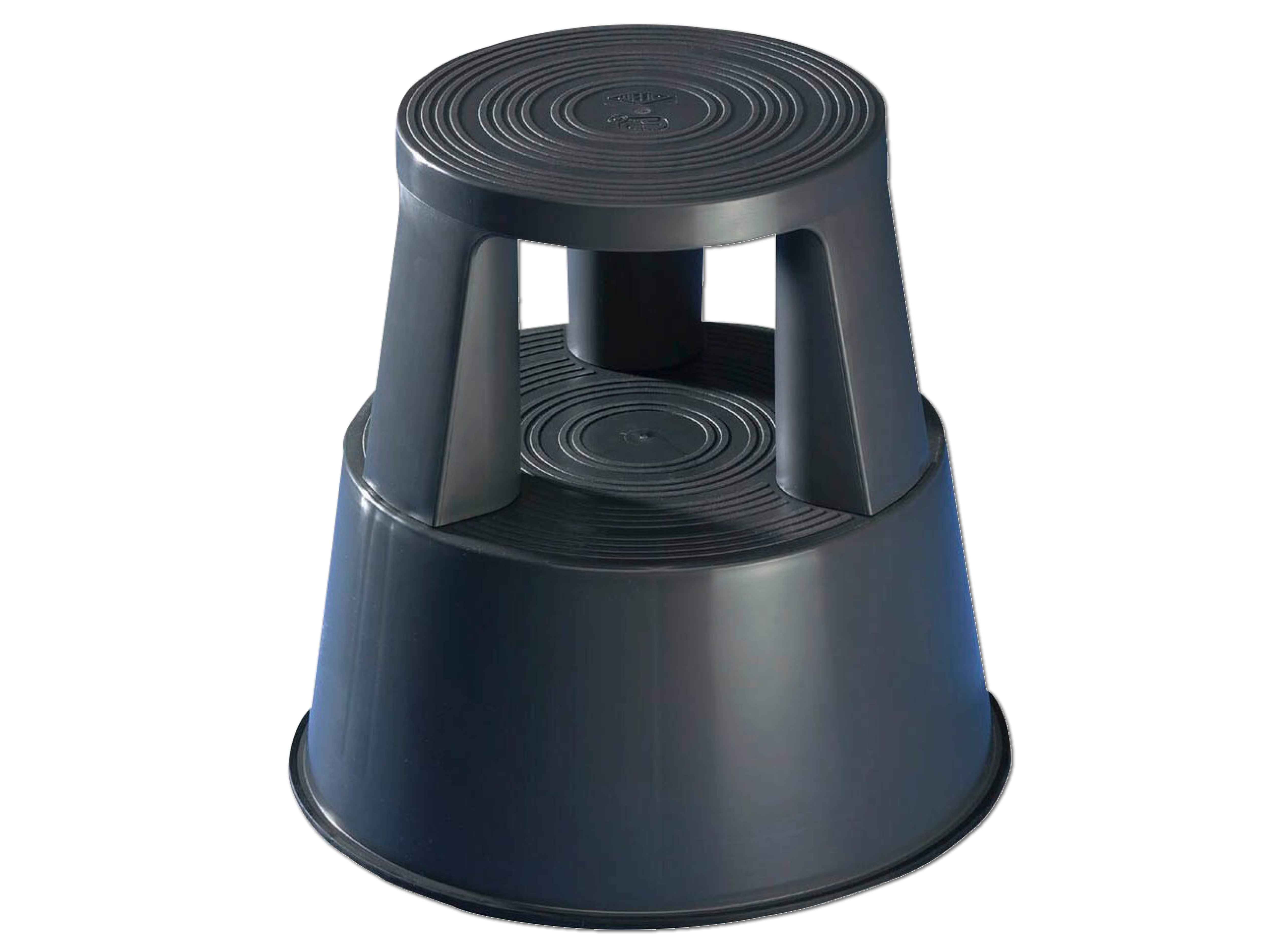 Rollhocker (Elefantenfuß) grau