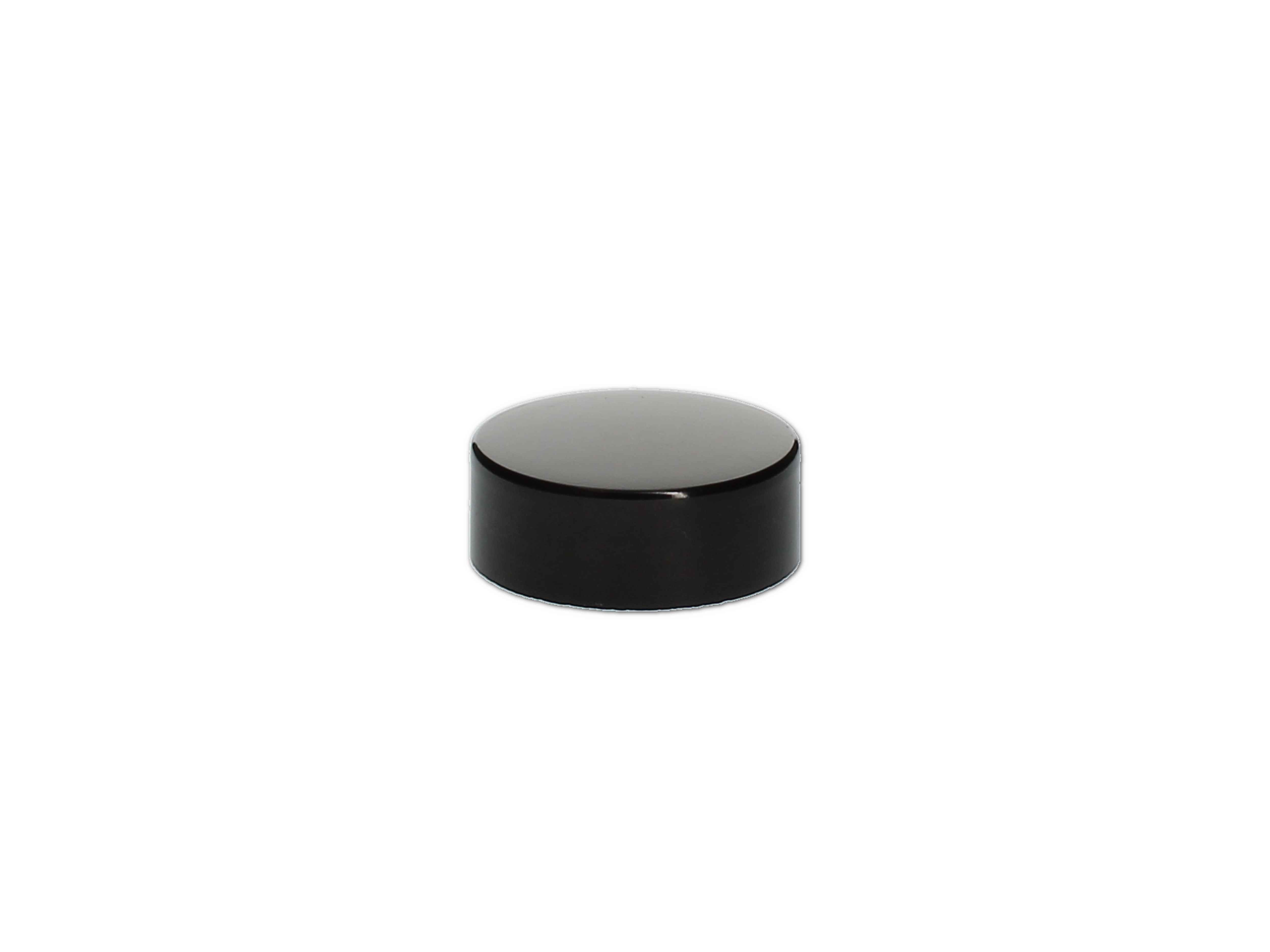 Deckel mit Einlage für Creme Tiegel 5ml / schwarz