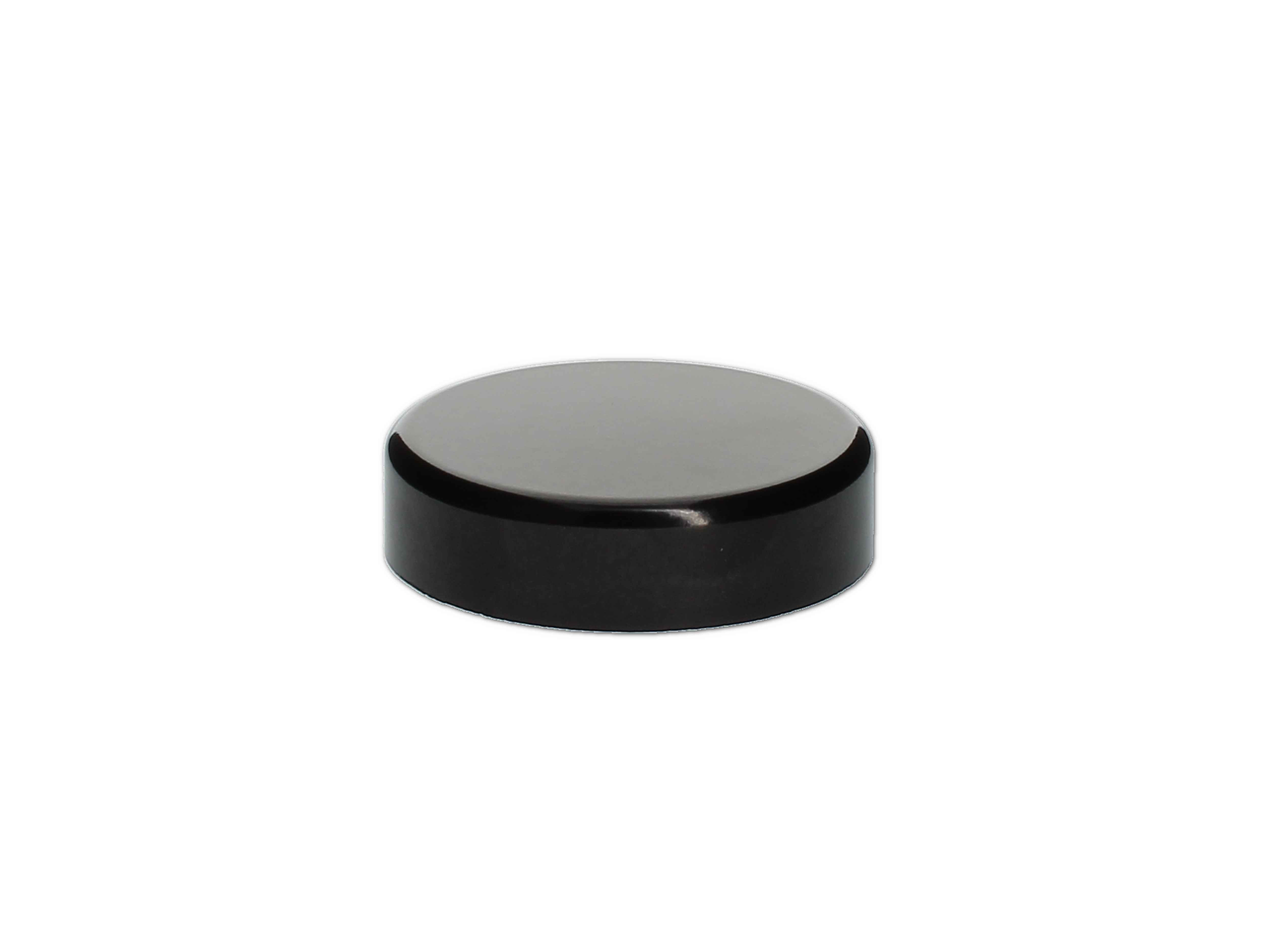 Deckel mit Einlage für Creme Tiegel 50ml / schwarz