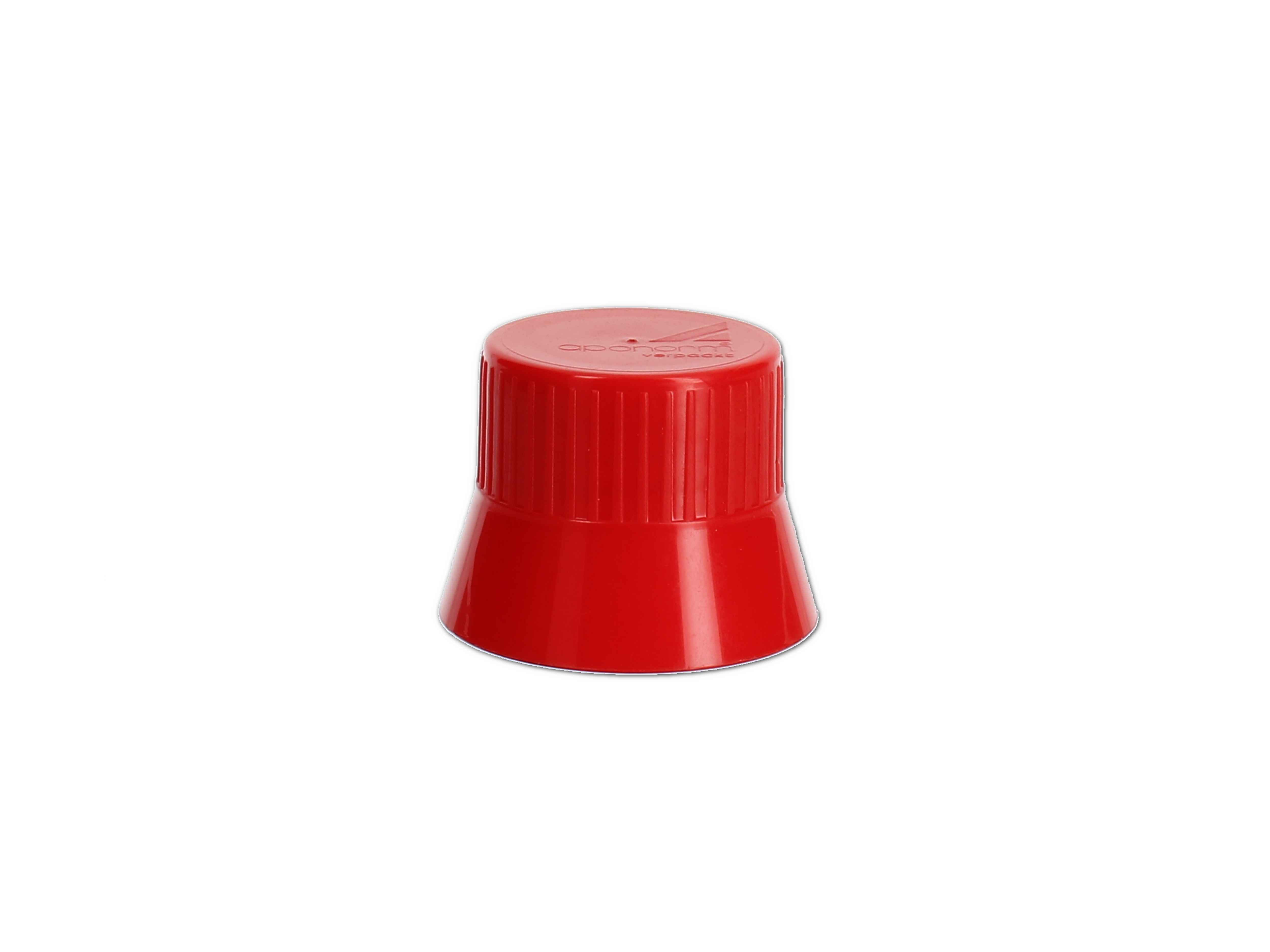 Aponorm Becherverschluss rot GL28 à 10stk.