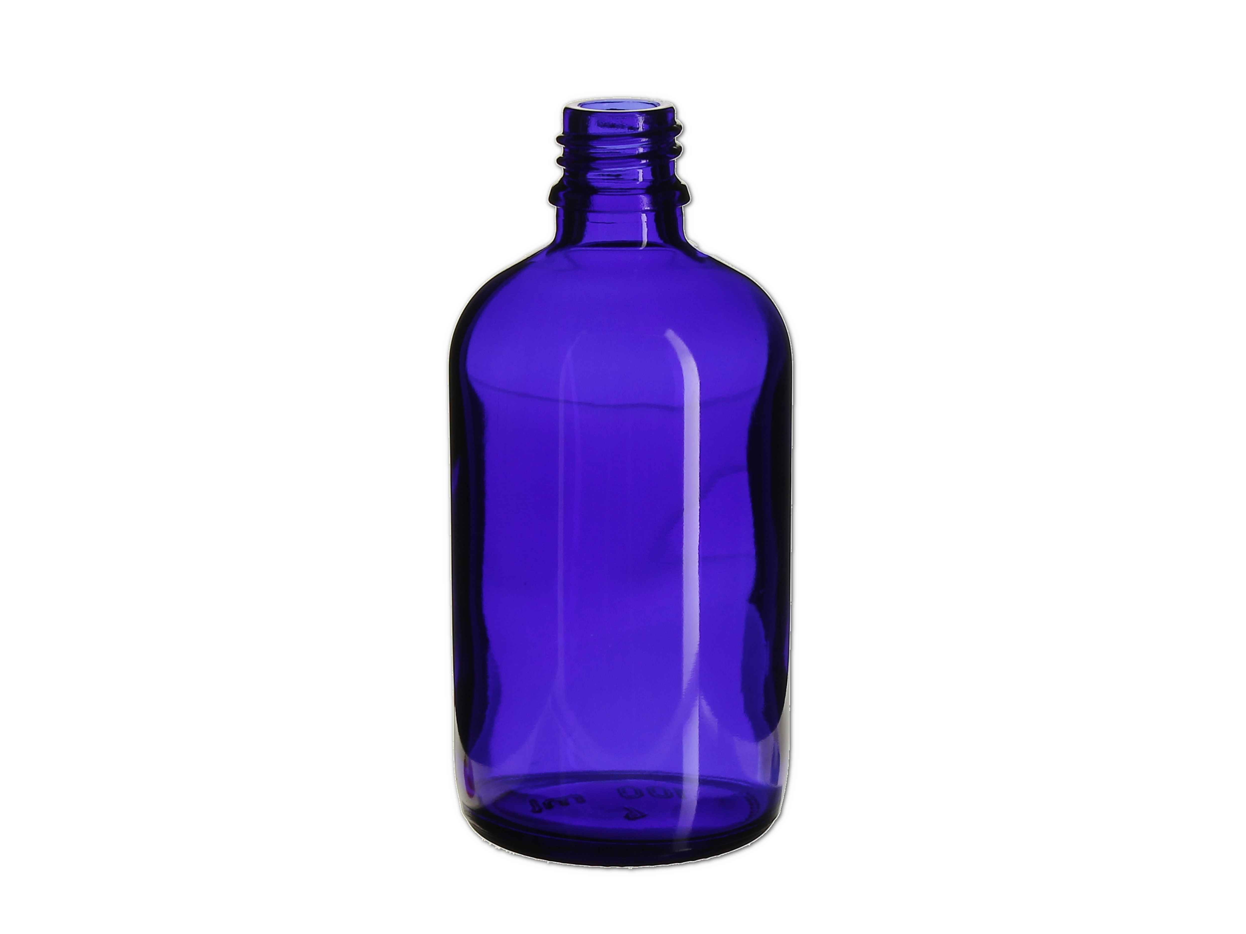    Flasche blau - GL18 - 100ml