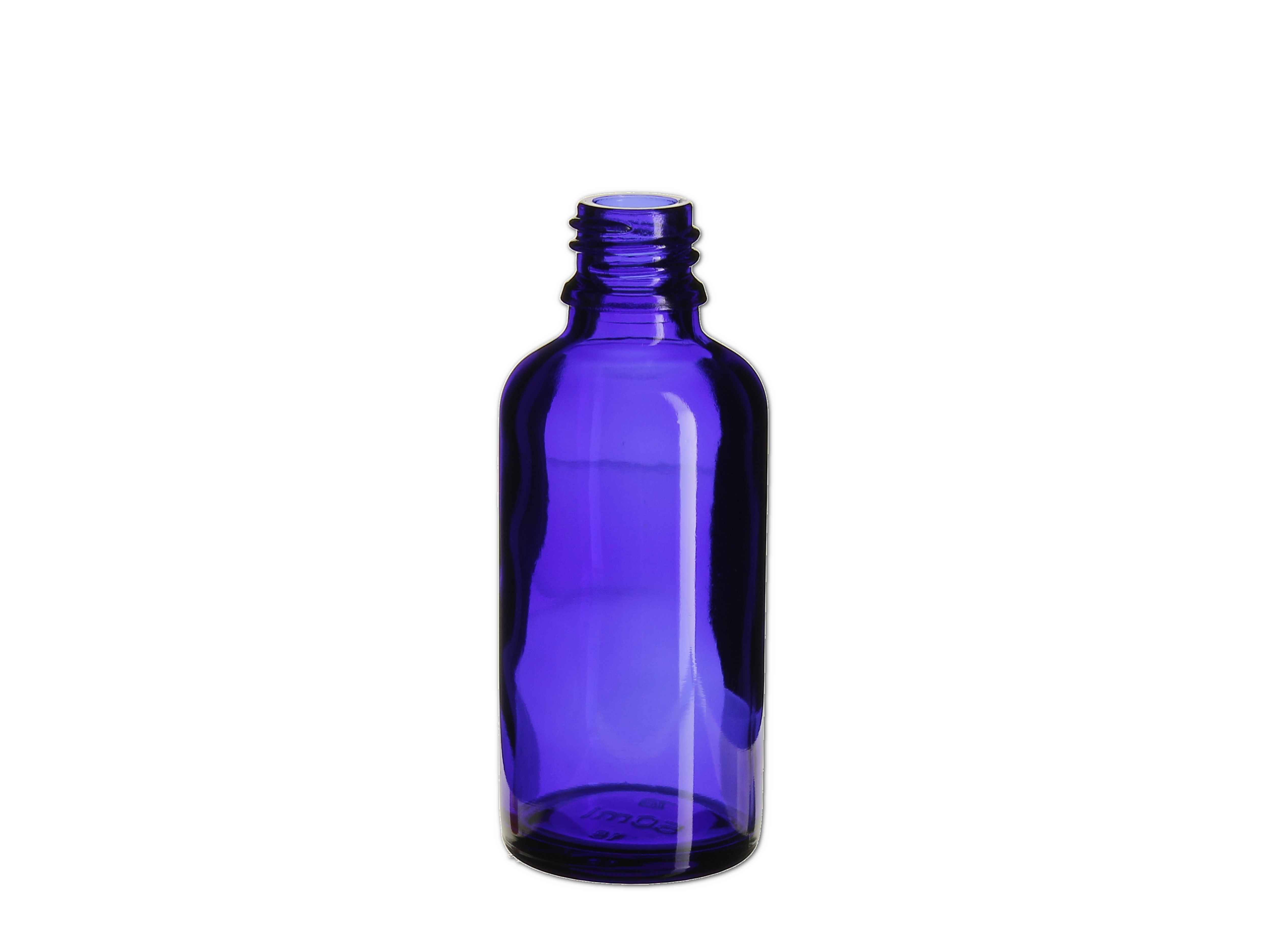    Flasche blau - GL18 - 50ml