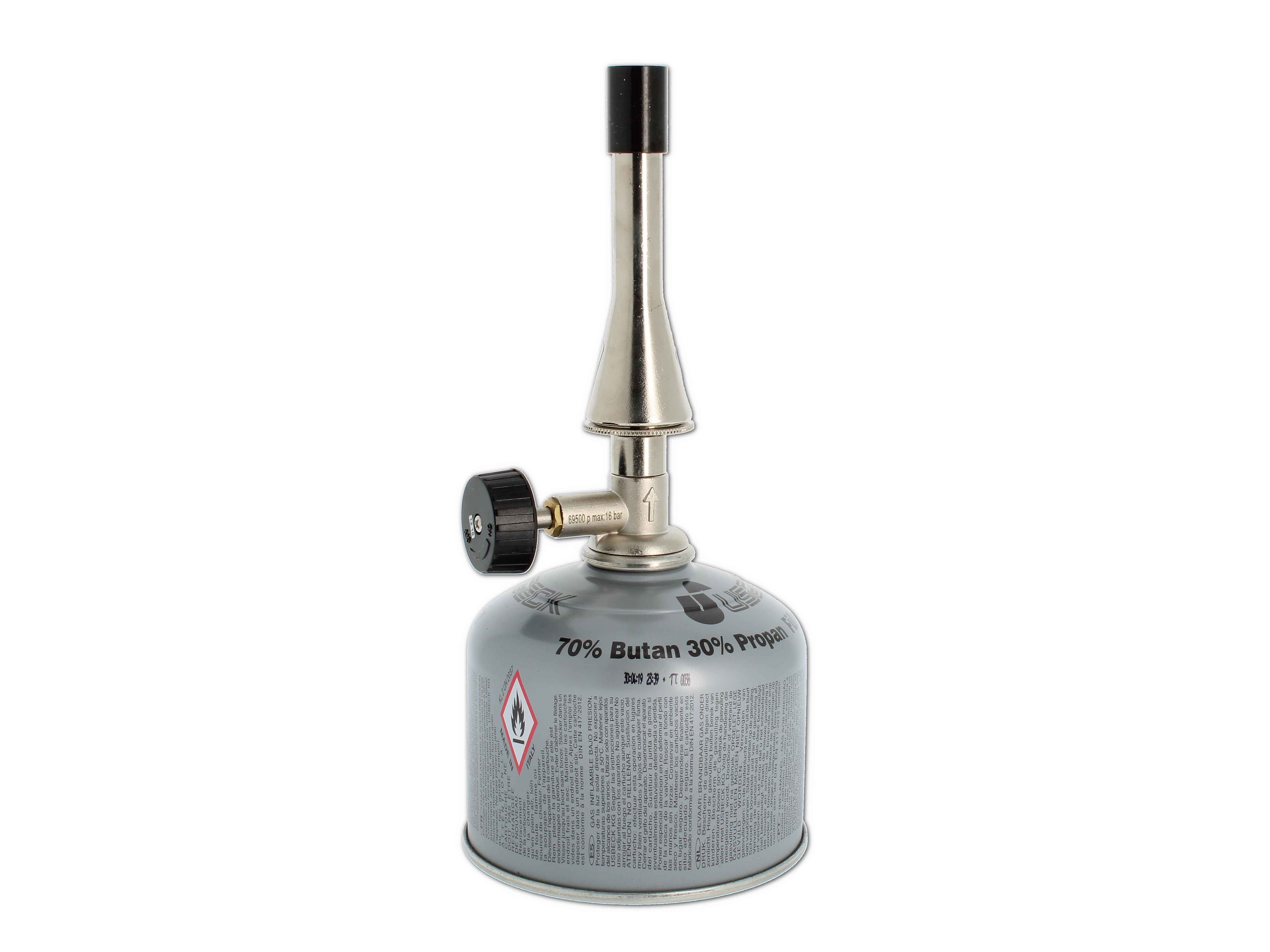 Bunsenbrenner USB mit Gaskartusche