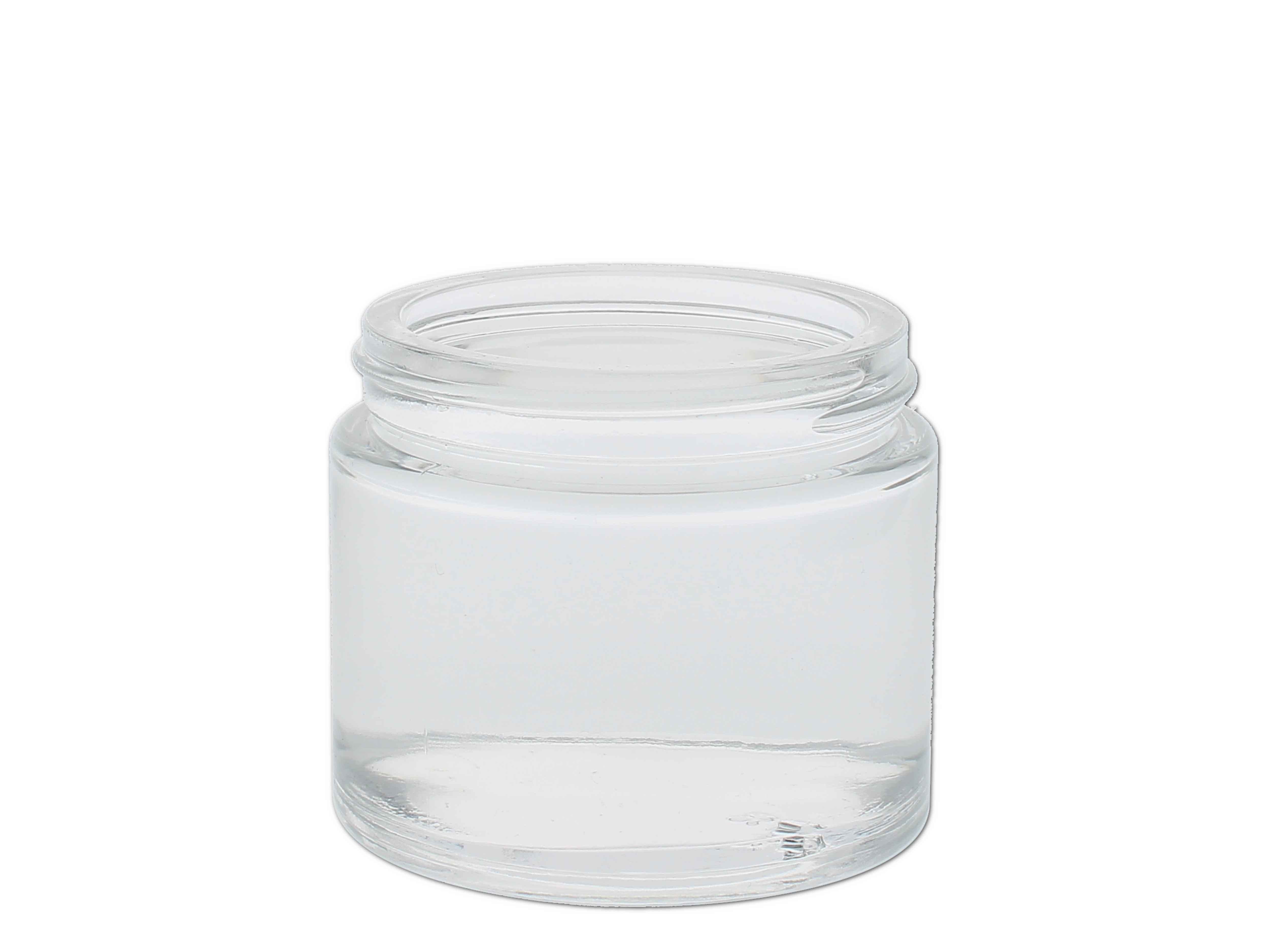    Creme Tiegel Glas, kristall  100ml