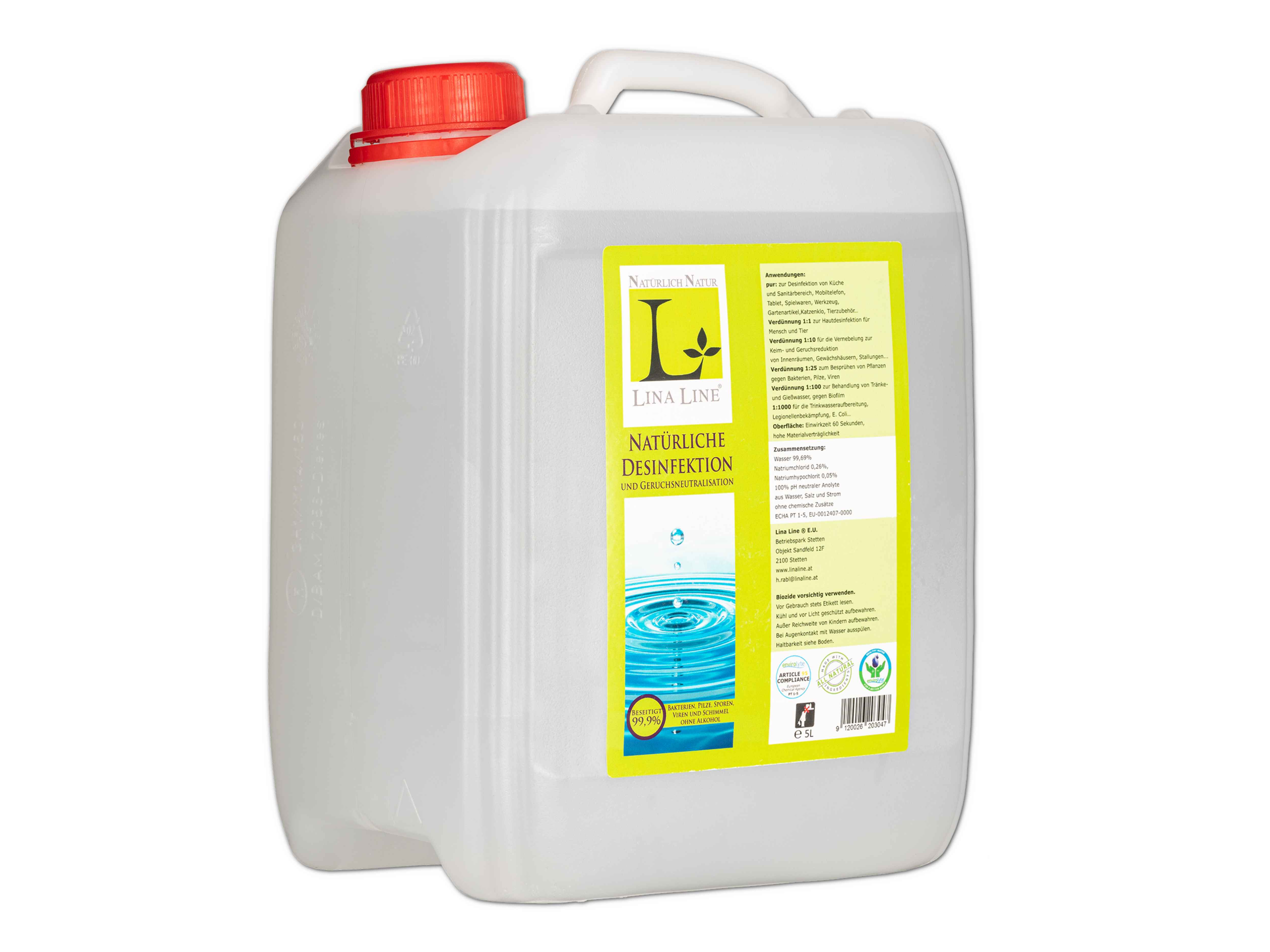    Hand Desinfektionsflüssigkeit DonSan 5000ml - Sonderpreis