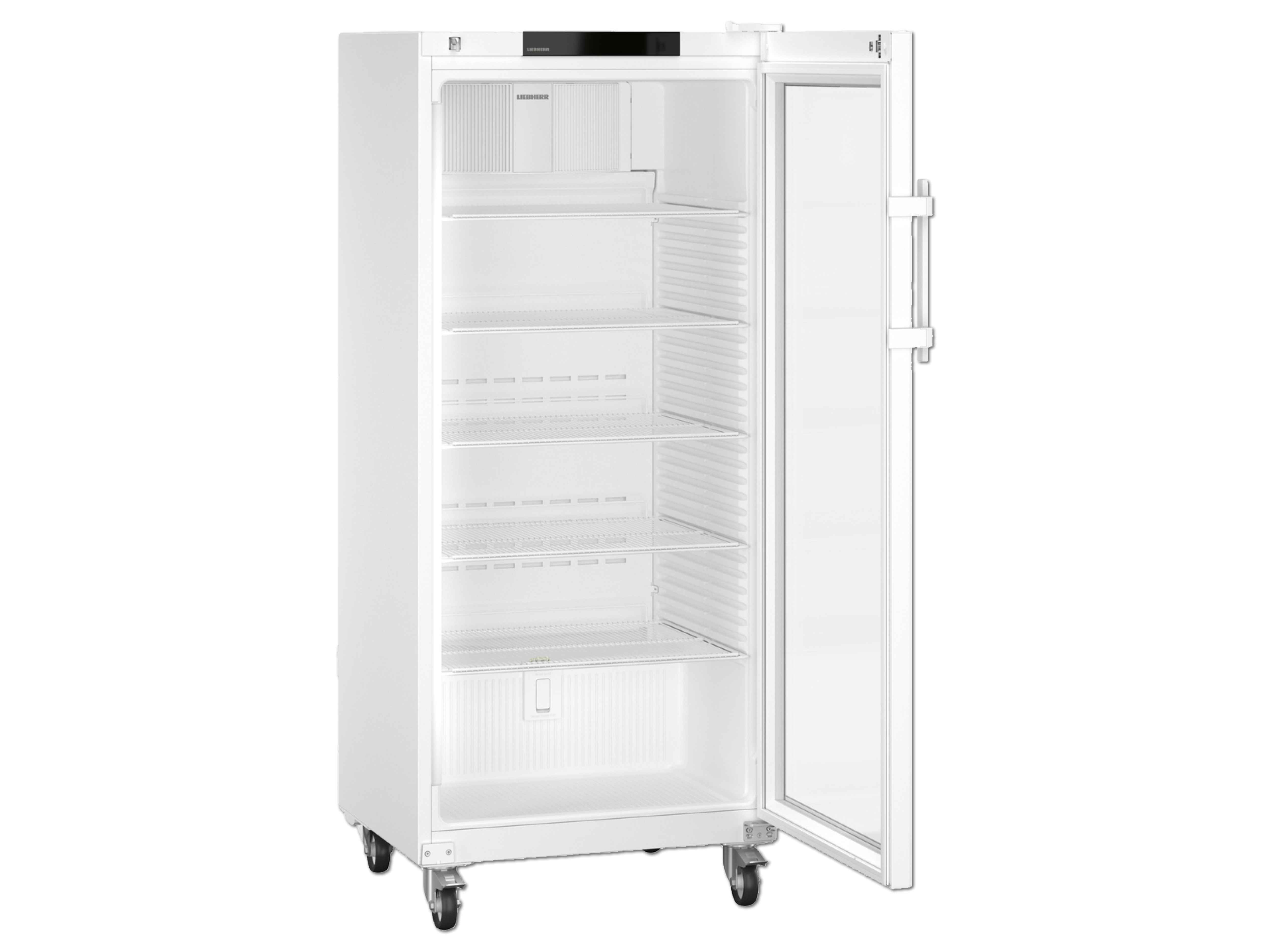    Medikamentenkühlschrank Liebherr 5511, LED, Glastür + 5 Gitterroste