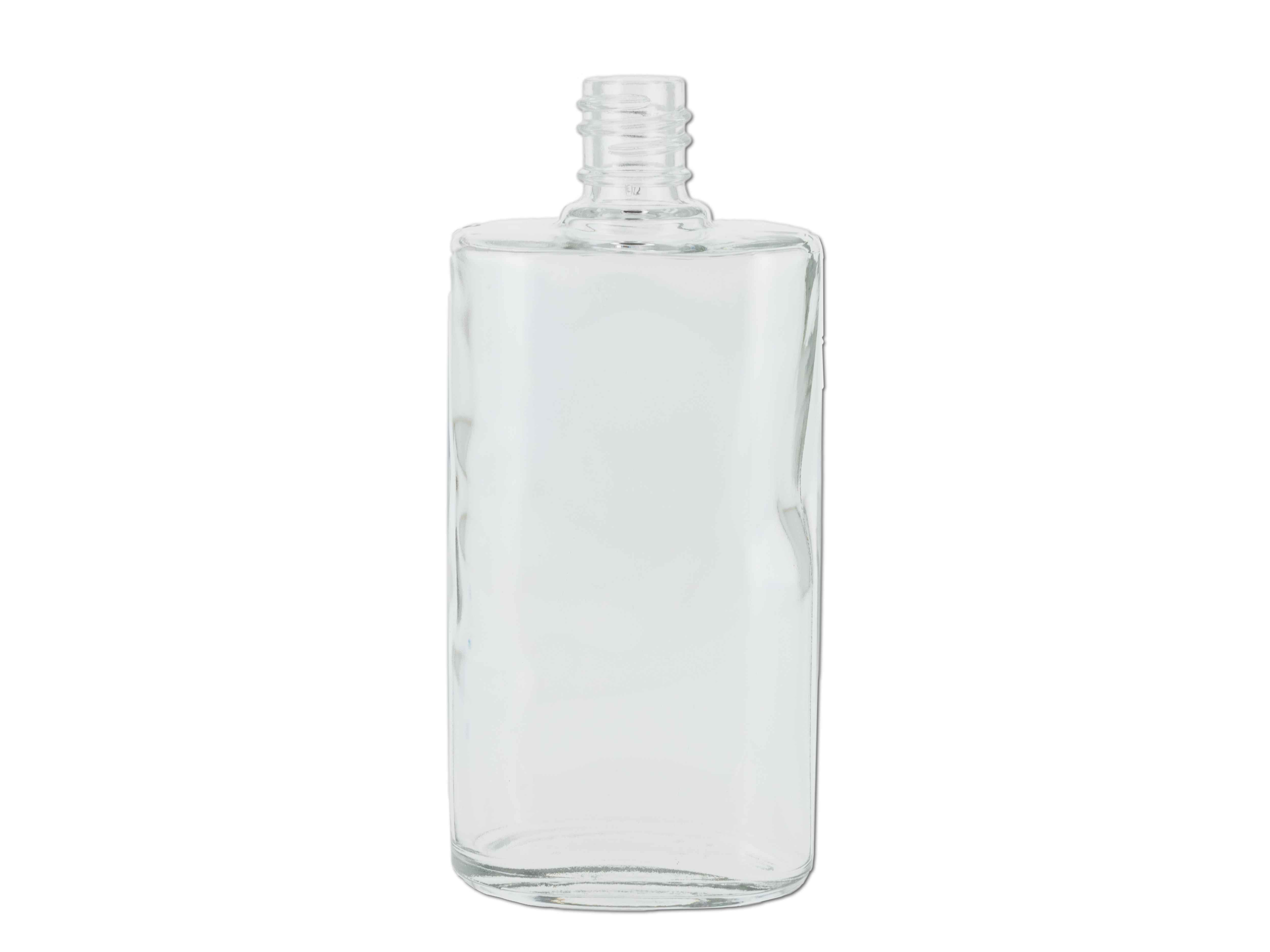 Flakon kristall 100ml - oval ohne Verschraubung